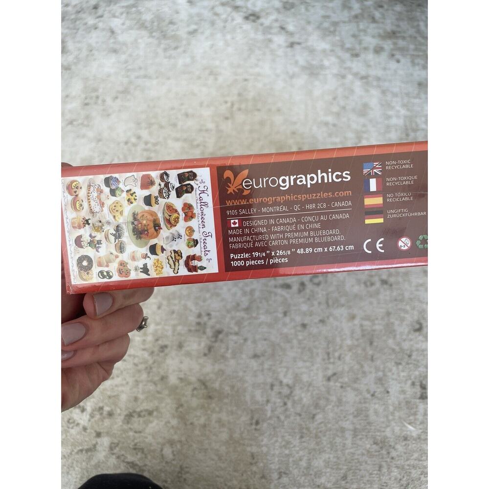 Halloween Treats 1000 Piece Jigsaw Puzzle Eurographics New - Picture 2 of 3